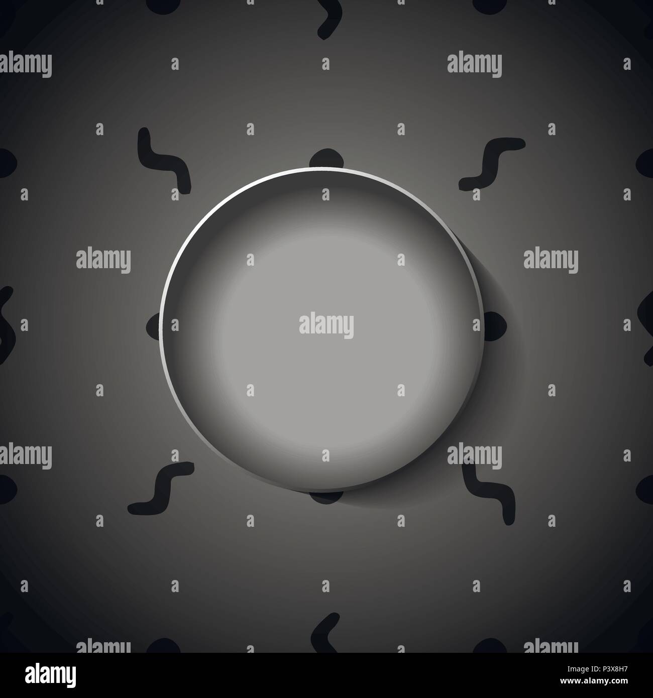 Design de bannières moderne avec place pour votre texte. Illustration de Vecteur