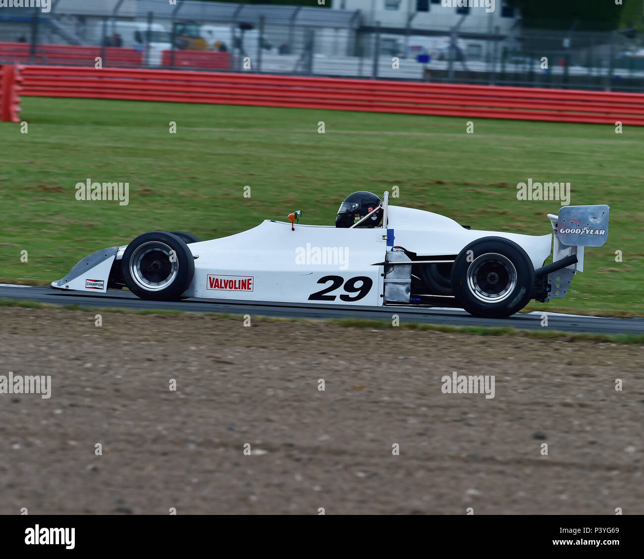 Frank Lyons, Chevron B29, Derek Bell, Trophée HSCC, Silverstone International Trophy course historique réunion, juin 2018, les voitures, les voitures de course classique, Histo Banque D'Images