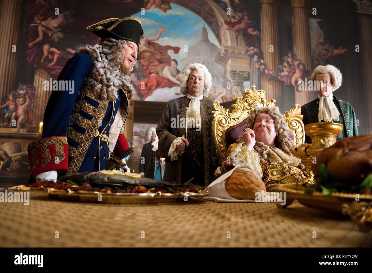 Titre original : PIRATES DES CARAÏBES : SUR STRANGER TIDES. Titre en anglais : PIRATES DES CARAÏBES : SUR STRANGER TIDES. Film Réalisateur : Rob Marshall. Année : 2011. Stars : RICHARD GRIFFITHS ; GEOFFREY RUSH ; Roger Allam ; ANTON moindre. Credit : WALT DISNEY PICTURES / MOUNTAIN, PETER / Album Banque D'Images