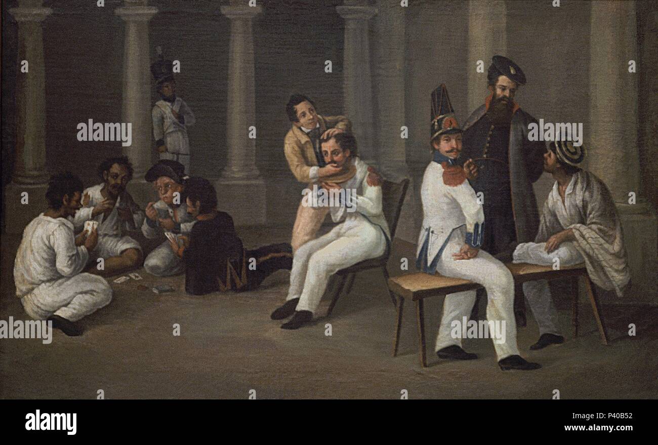 Mexican army uniform 19th century Banque de photographies et d’images à ...