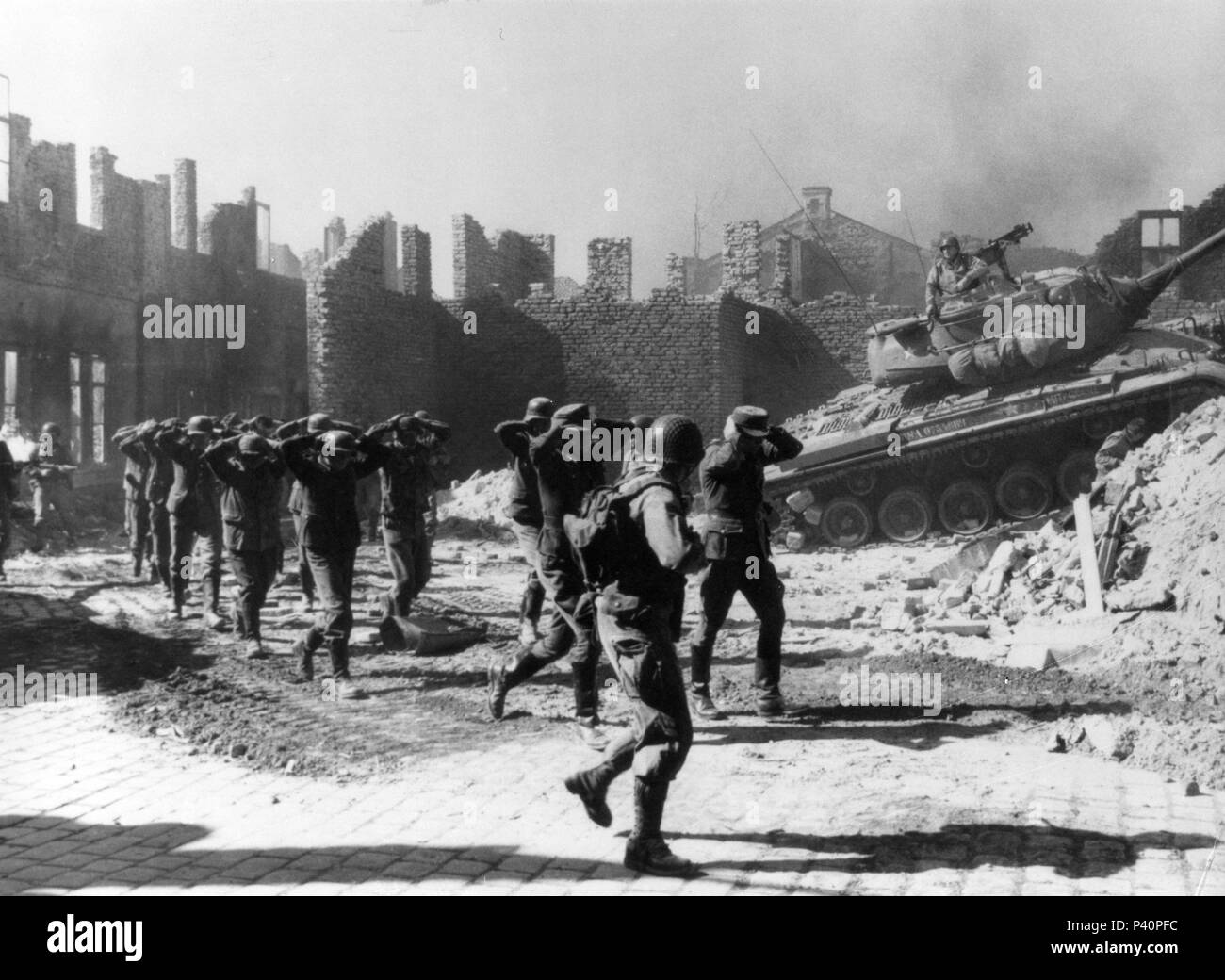 Titre original : STEINER-DAS EISERNE KREUZ. Titre en anglais : percée. Directeur de film : Andrew C. MCLAGLEN. Année : 1979. Credit : PALLADIUM FILM / Album Banque D'Images