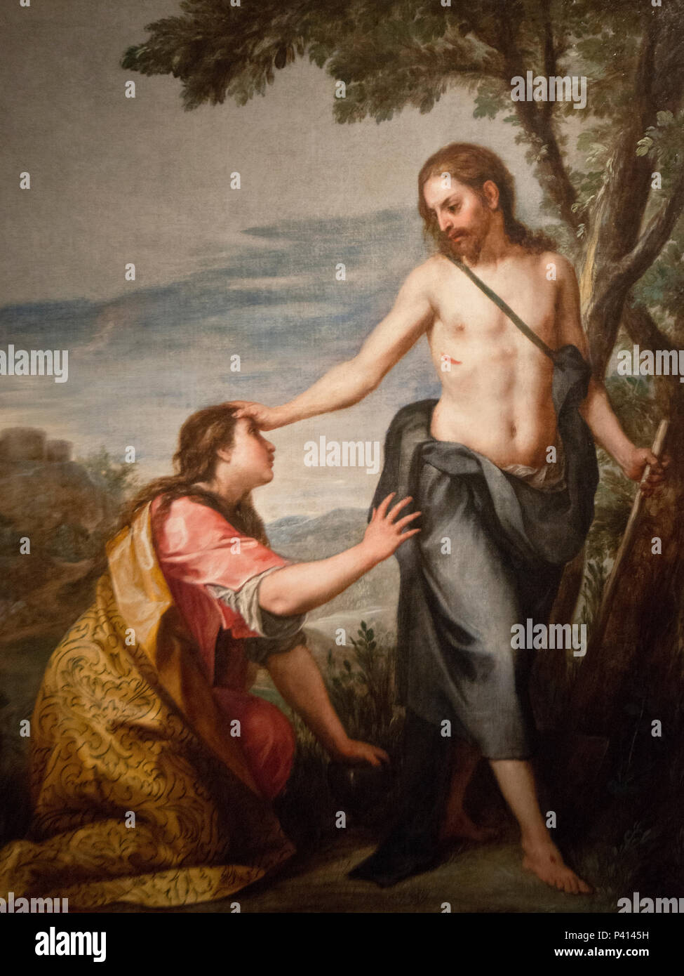Alonso Cano - Noli me tangere (1646-52) Banque D'Images