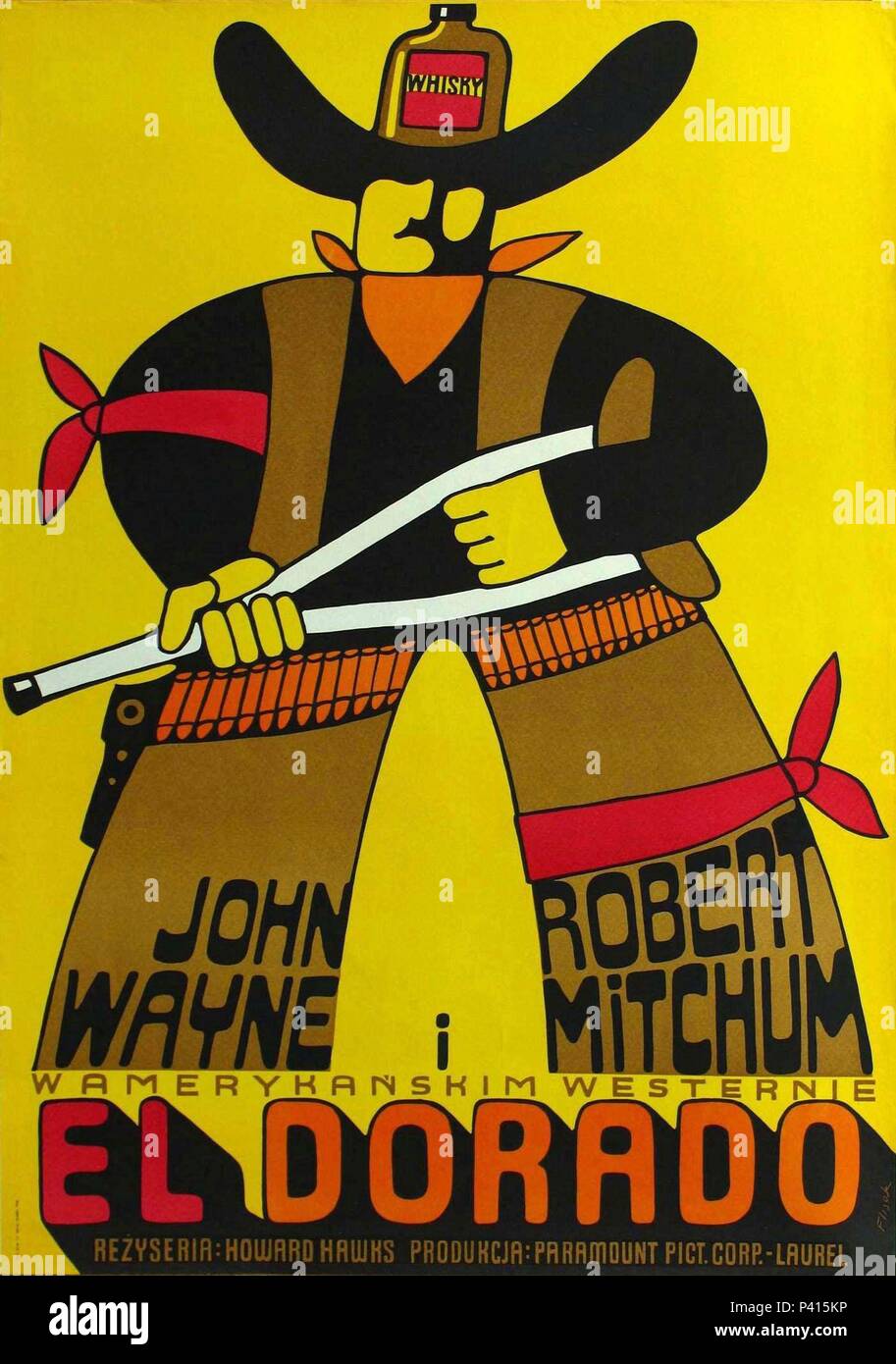 Titre original : EL Dorado. Titre en anglais : EL Dorado. Directeur du film : Howard Hawks. Année : 1966. Credit : PARAMOUNT PICTURES / Album Banque D'Images