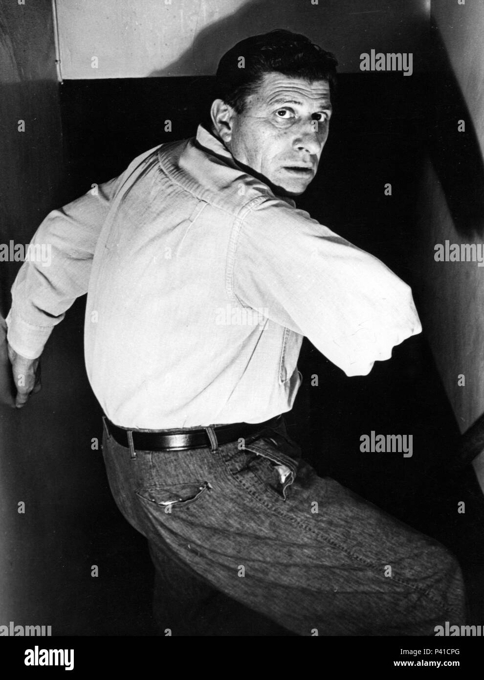 Titre original : le fugitif. Titre en anglais : le fugitif. Année : 1963. Stars : BILL RAISCH. Credit : ABC-TV / Album Banque D'Images