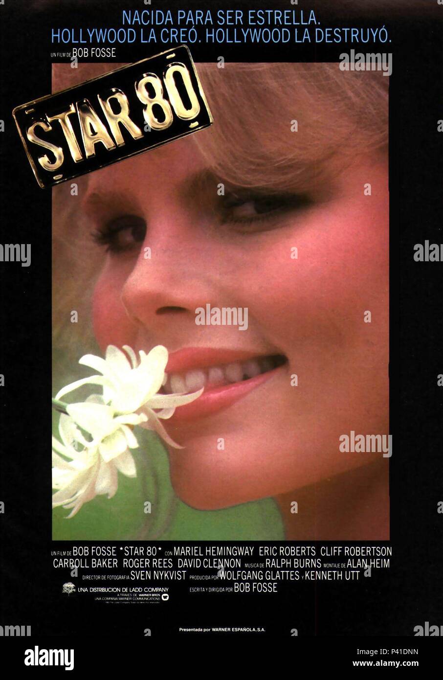 Titre original : STAR 80. Titre en anglais : STAR 80. Film Réalisateur : BOB FOSSE. Année : 1983. Credit : Ladd Company/WARNER BROS / Album Banque D'Images