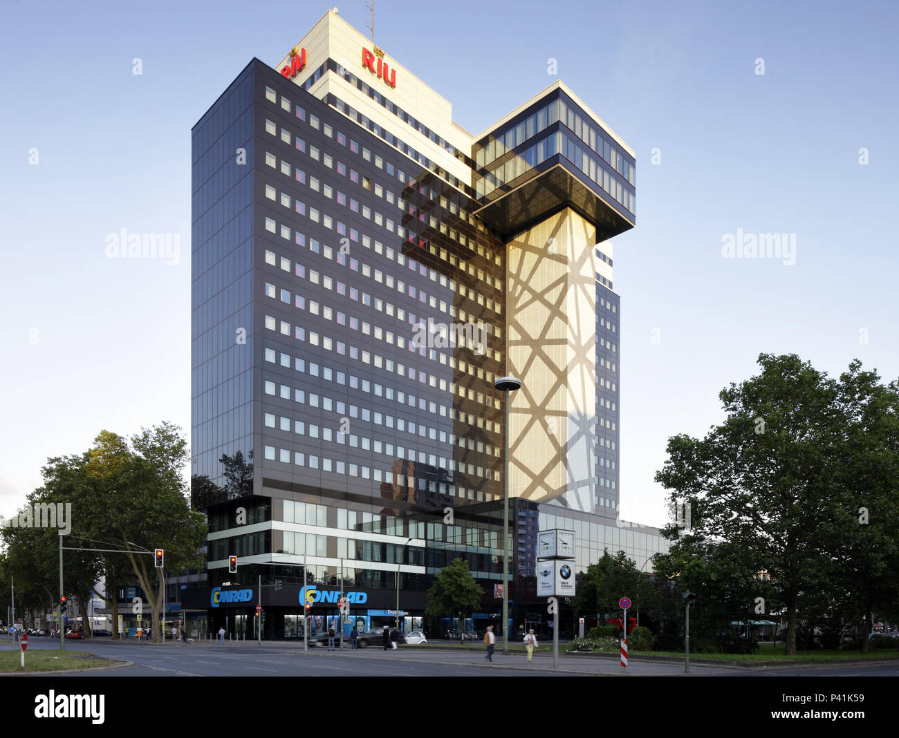 Berlin, Allemagne, l'hôtel RIU Plaza à l'Urania à Berlin-Schoeneberg Banque D'Images