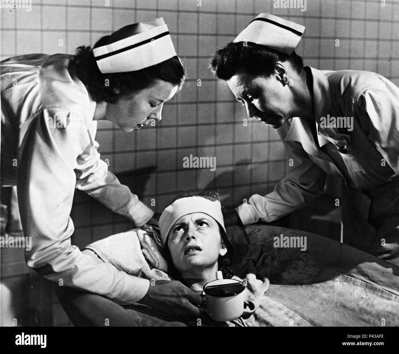 Film Original Titre : LE SNAKE PIT. Titre en anglais : The snake pit. Film Réalisateur : Anatole Litvak. Année : 1948. Stars : Olivia de Havilland. Crédit : 20TH CENTURY FOX / Album Banque D'Images