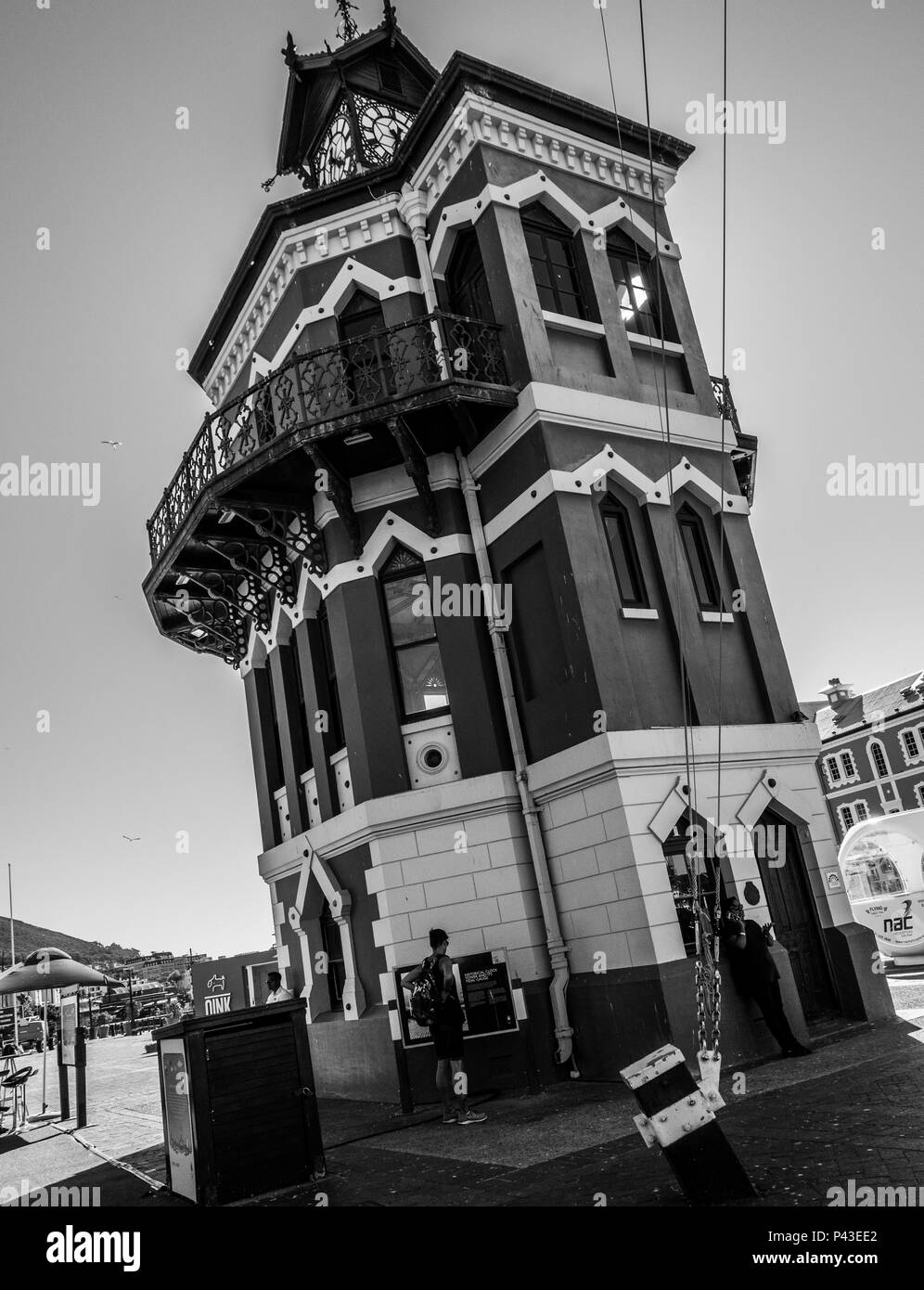 Cape Town Clock Tower Banque D'Images