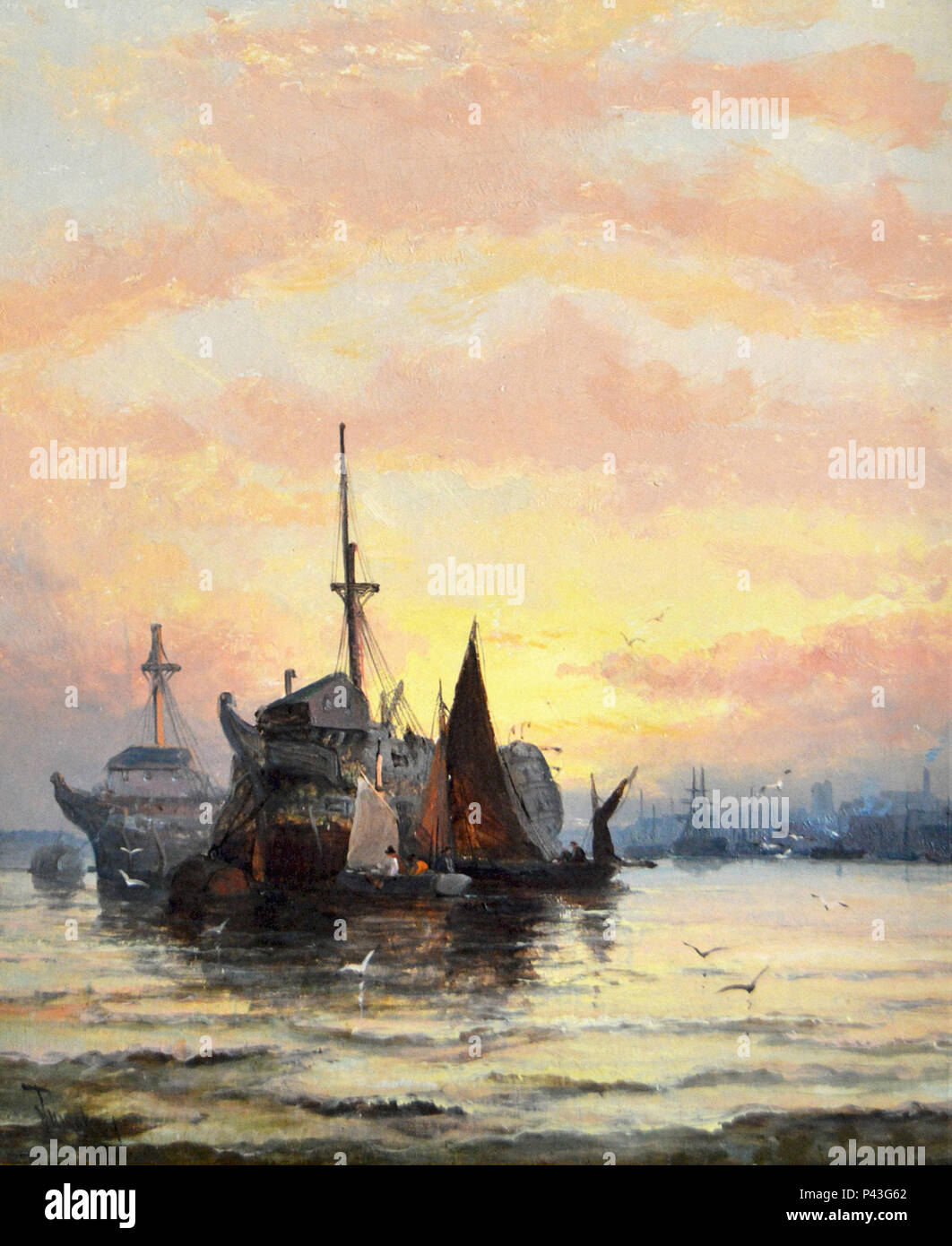 Thornley Hubert (William) - Eaux calmes Banque D'Images
