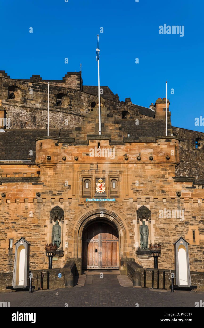 Grande Bretagne, Ecosse, Edimbourg, Edinburgh Castle Banque D'Images