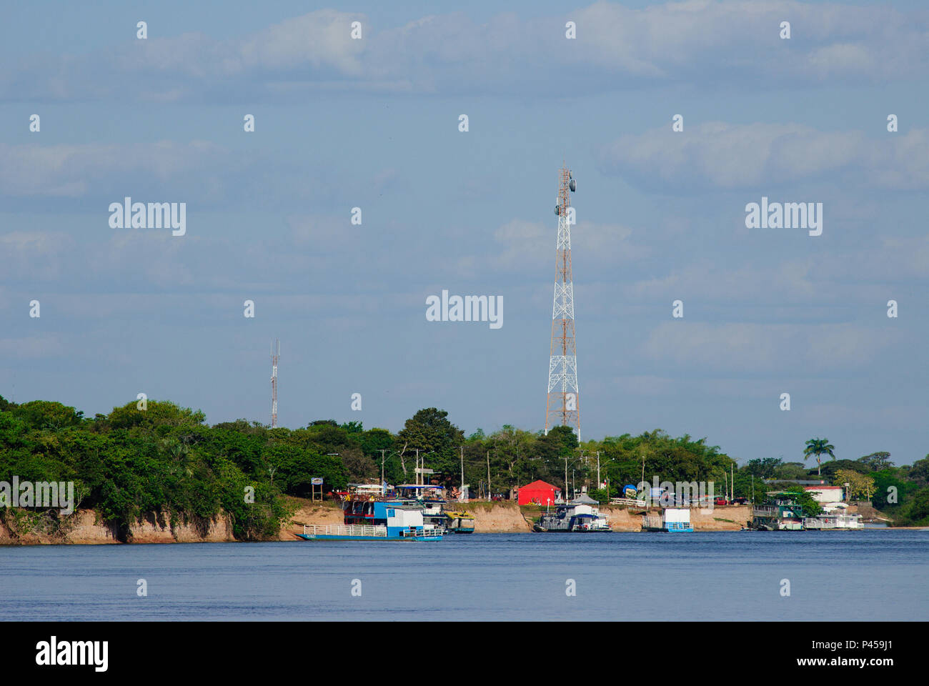 Acampamento Praia Pescadores Rio Araguaia durante Pesca. ARAGUAIA RIO/GO, Brasil 24/09/2013. (Foto : David Santos Jr / Fotoarena) Banque D'Images