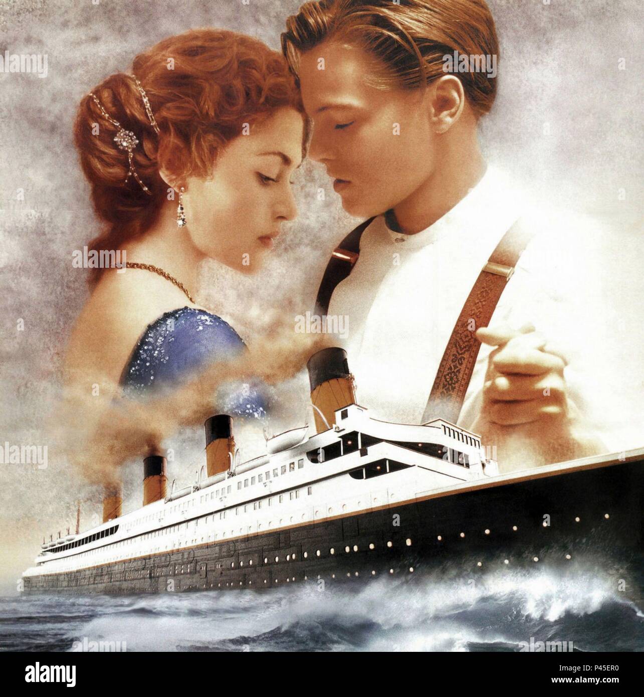 Film Original Titre : TITANIC. Titre en anglais : TITANIC. Directeur de film : JAMES CAMERON. Année : 1997. Credit : PARAMOUNT/20TH CENTURY FOX / Album Banque D'Images