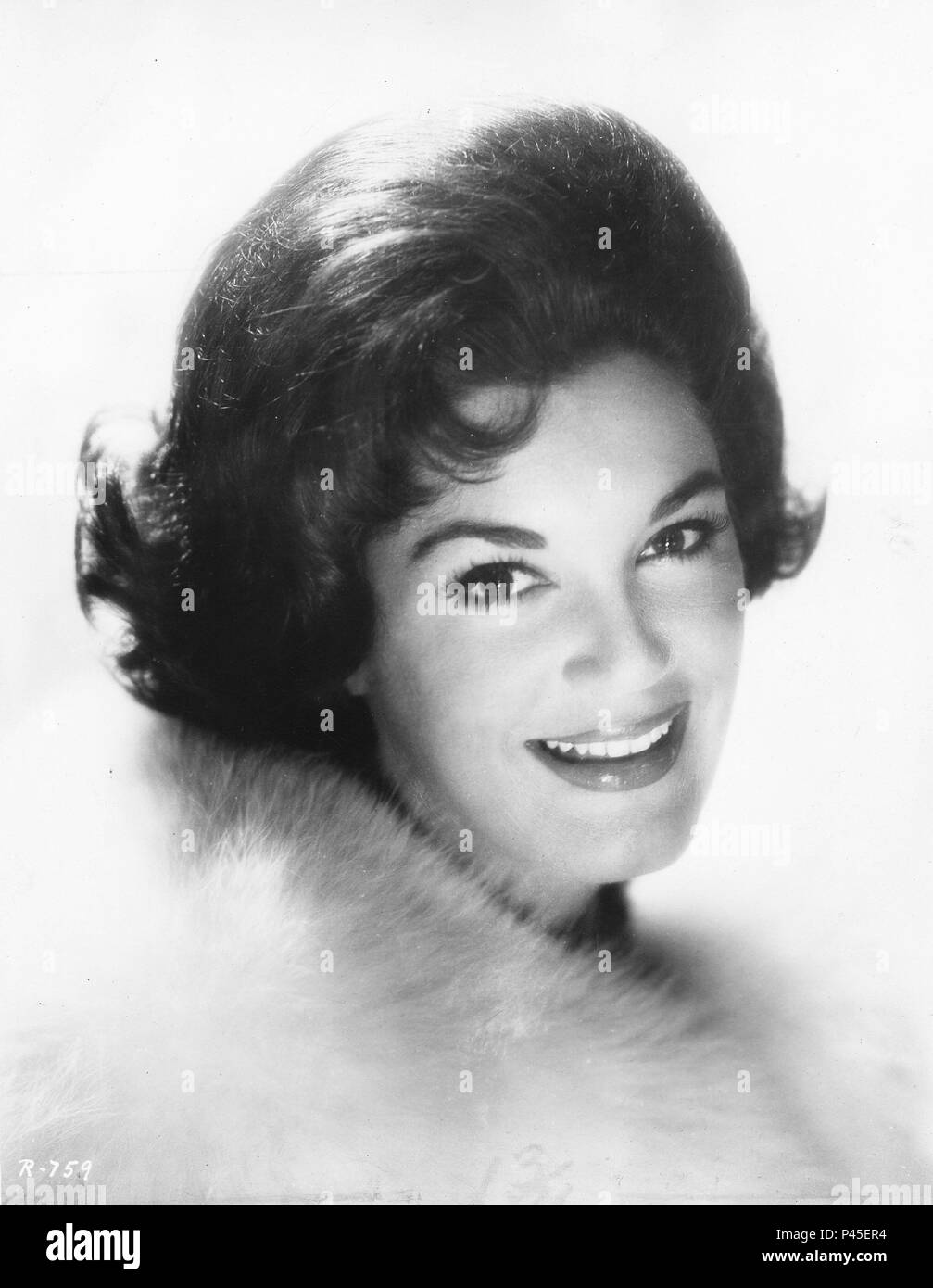 Stars : Connie Francis. Banque D'Images