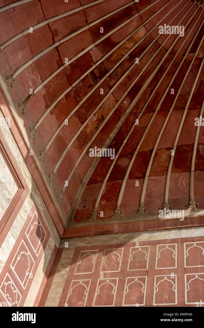La mosquée Jama Masjid, Old Delhi, Delhi, Inde Banque D'Images