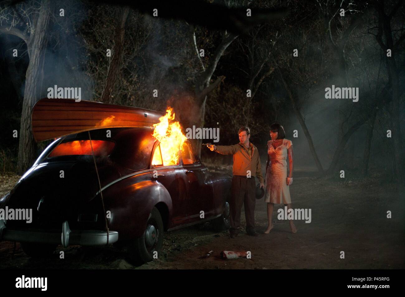 Titre original : sept psychopathes. Titre en anglais : sept psychopathes. Film Directeur : MARTIN MCDONAGH. Année : 2012. Plan Crédit : photos / Album Banque D'Images