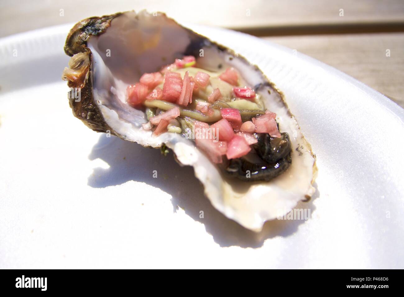 Huitre Plate Europeenne Banque D Image Et Photos Alamy