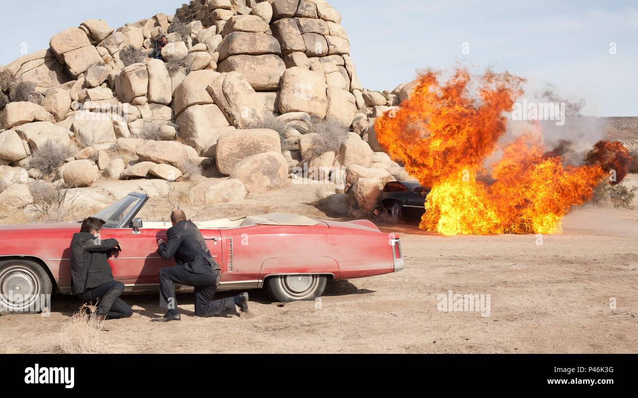 Titre original : sept psychopathes. Titre en anglais : sept psychopathes. Film Directeur : MARTIN MCDONAGH. Année : 2012. Plan Crédit : photos / Album Banque D'Images