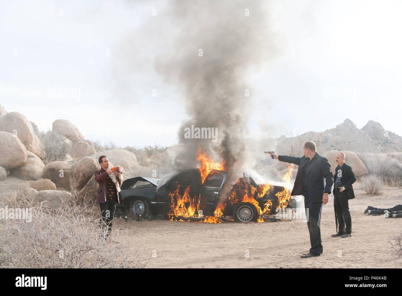 Titre original : sept psychopathes. Titre en anglais : sept psychopathes. Film Directeur : MARTIN MCDONAGH. Année : 2012. Plan Crédit : photos / Album Banque D'Images