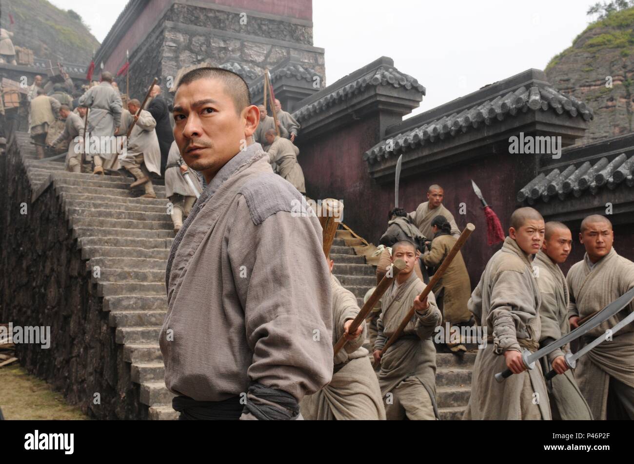 Titre original : XIN SHAO LIN SI. Titre en anglais : Shaolin. Directeur de film : BENNY CHAN. Année : 2011. Les écarts de crédit : LES FILMS/20th Century / Album Banque D'Images