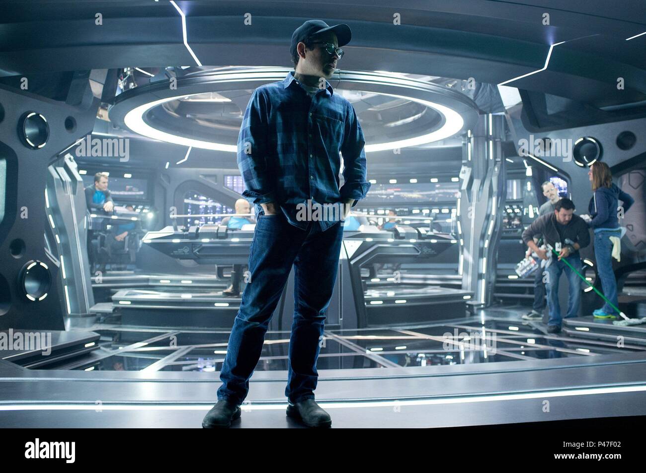 Titre original : STAR TREK : dans l'obscurité. Titre en anglais : STAR TREK : dans l'obscurité. Directeur : J.J. Abrams Film. Année : 2013. Stars : J.J. Abrams. Credit : PARAMOUNT PICTURES / Album Banque D'Images