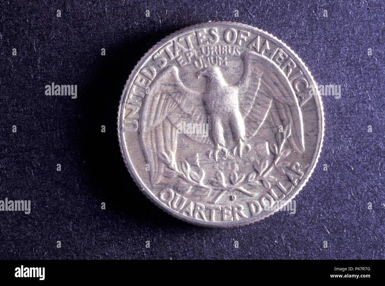 Pas de pièce de monnaie 1198851 nous vingt cinq cents dollars trimestre Banque D'Images