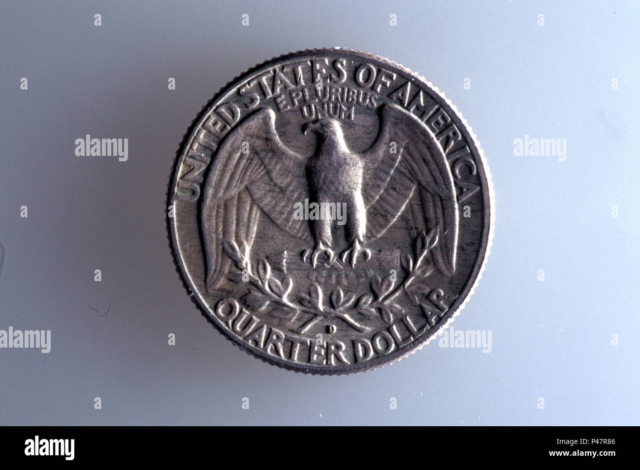 Pas 1198854 PIÈCES DE MONNAIE US dollar trimestre Banque D'Images