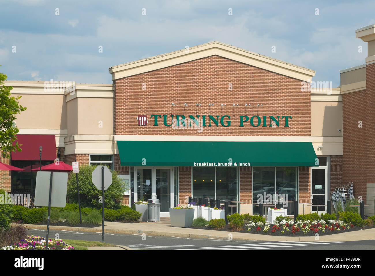 Philadelphie, Pennsylvanie 9 Juin 2018 : restaurant tournant avant. Banque D'Images