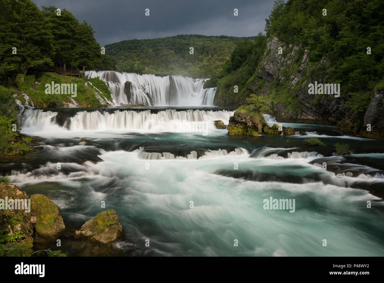 Strback buki, Doljani, Bihać, d'Una-Sana, Fédération de Bosnie-et-Herzégovine, Bosnie-Herzégovine Banque D'Images