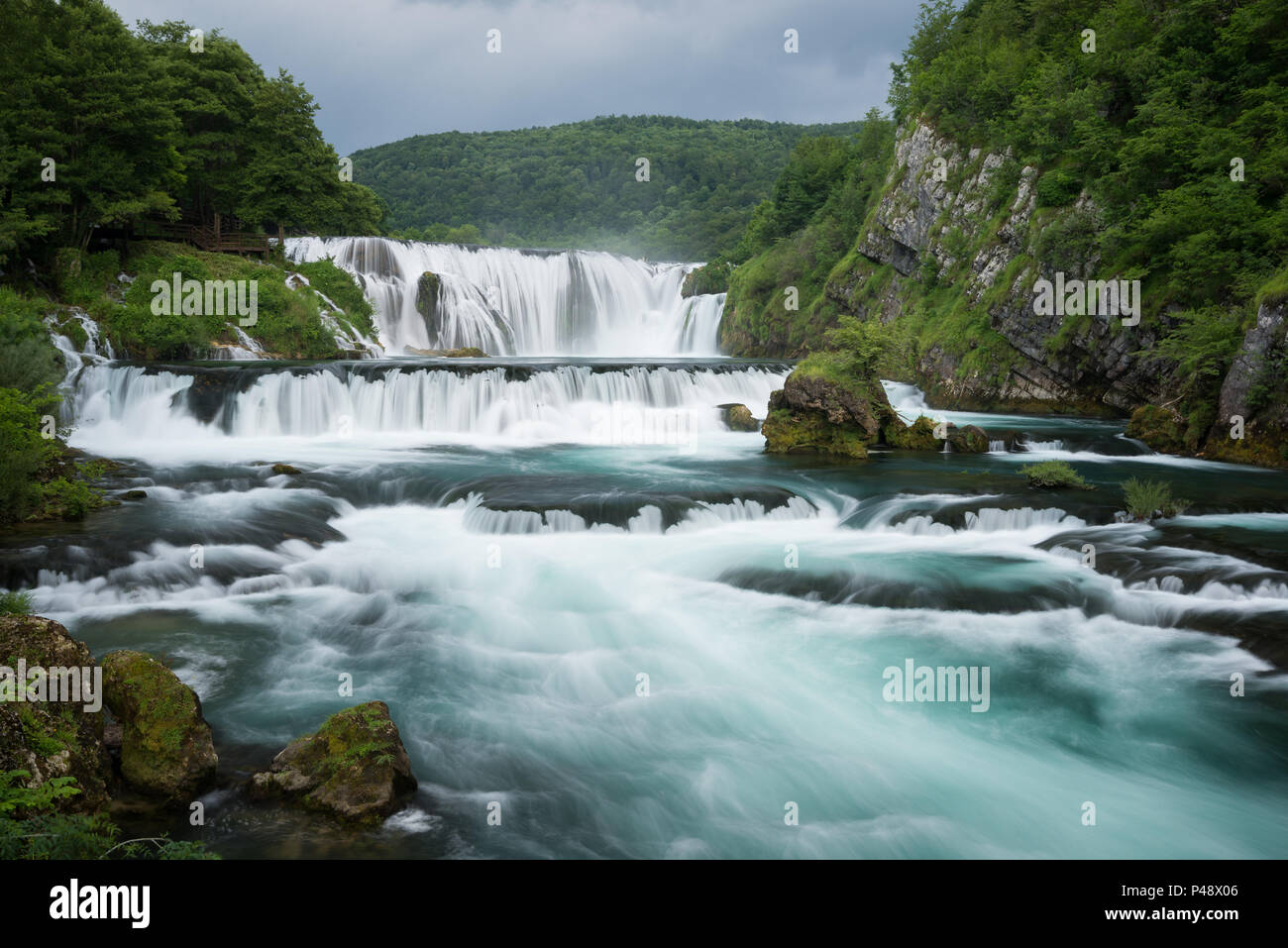 Strback buki, Doljani, Bihać, d'Una-Sana, Fédération de Bosnie-et-Herzégovine, Bosnie-Herzégovine Banque D'Images