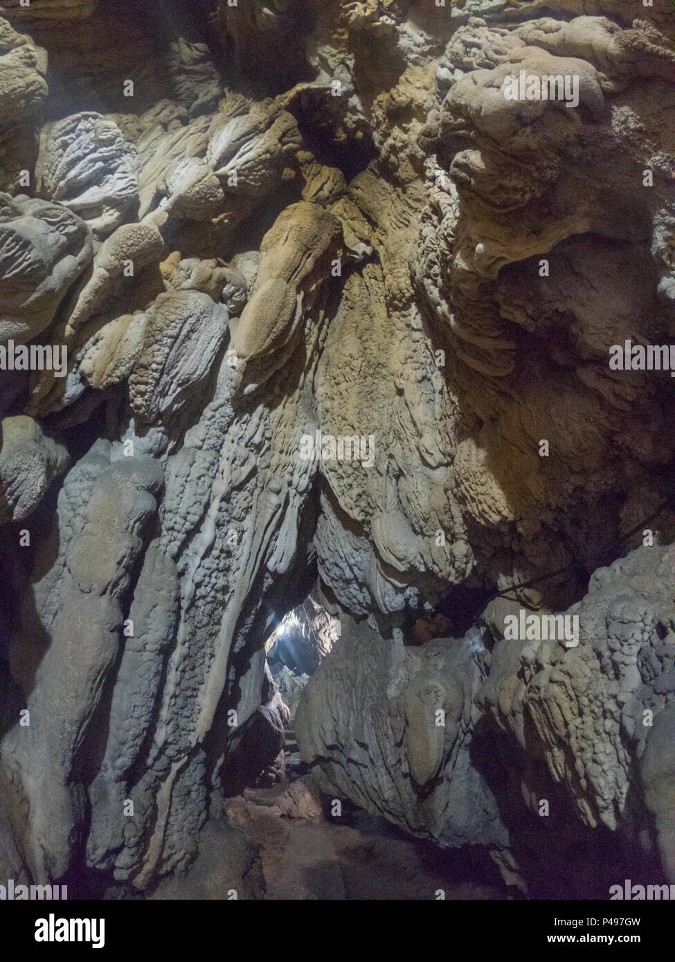 Mawsmai - Grotte du Meghalaya (Haïfa, Inde) Banque D'Images