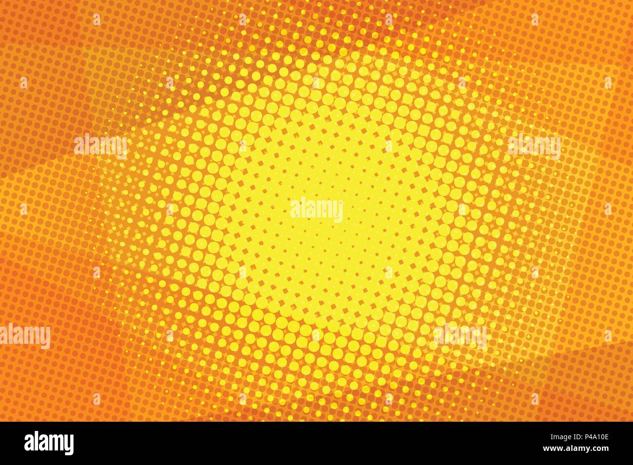 Demi-teinte orange background Illustration de Vecteur