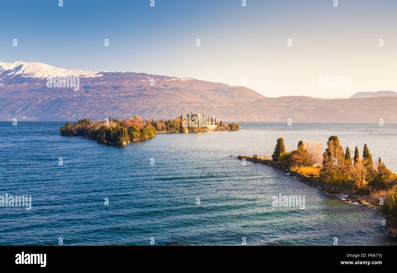Isola del Garda, Salò, Lac de Garde, Province de Brescia, Lombardie, Italie Banque D'Images