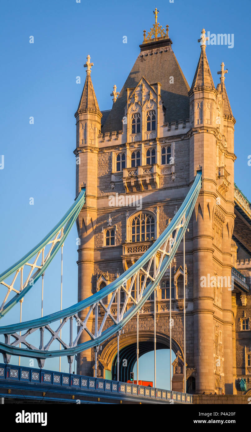 Tower Bridge, Londres, Royaume-Uni. Banque D'Images