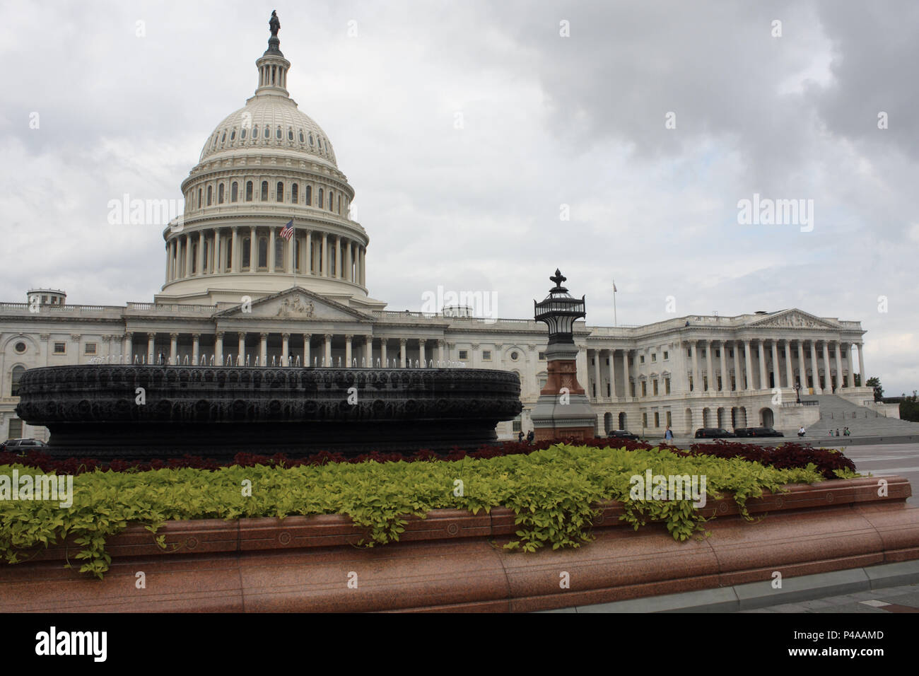 Washington, DC, USA. 21 Juin, 2018. Le front de l'Est du Capitole le matin que la maison a été la préparation pour les votes sur deux projets de loi de l'immigration. Credit : Evan Golub/ZUMA/Alamy Fil Live News Banque D'Images