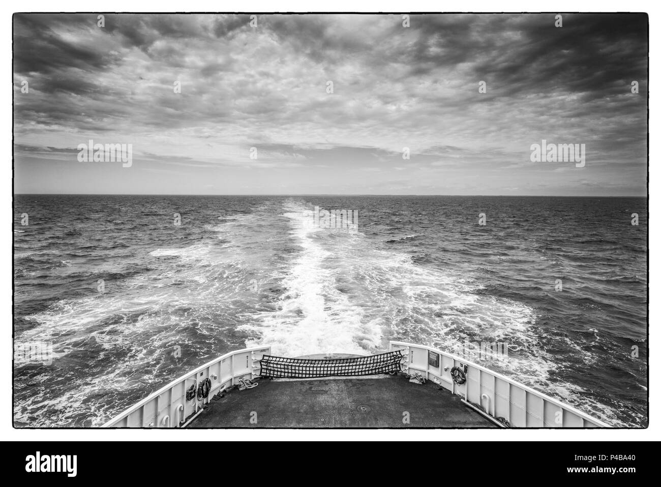 USA, Ohio, Lewes, à bord de la Lewes, de à Cape May, NJ ferry Banque D'Images