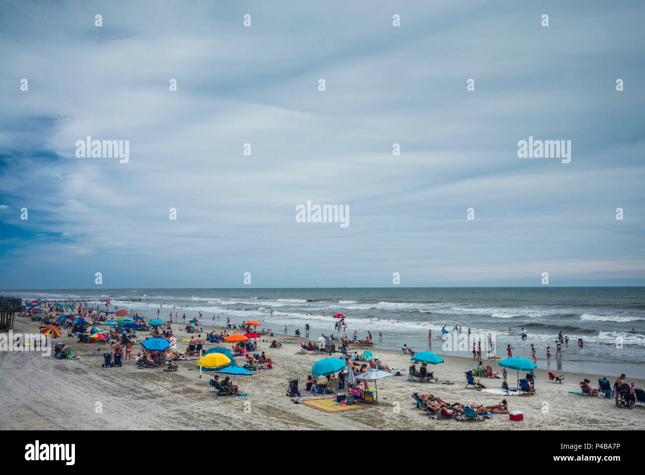 USA, New Jersey, le Jersey Shore, Wildwoods, Wildwoods Beach Banque D'Images