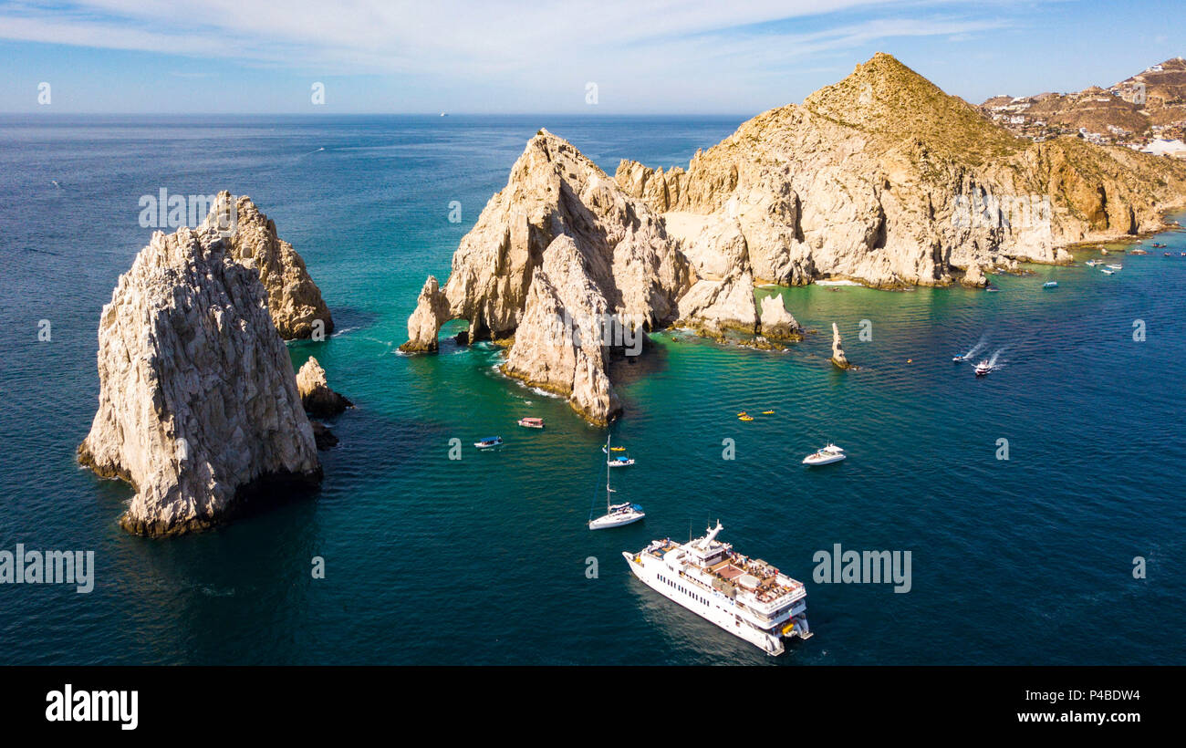 Arche naturelle de Cabo San Lucas en Basse-Californie au Mexique Banque D'Images