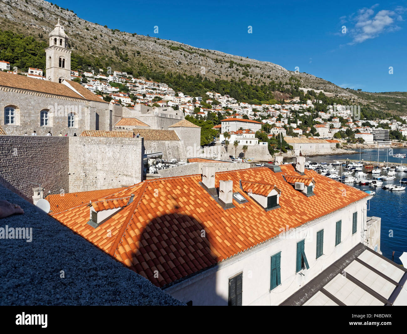 La Croatie, Istrie, Dubrovnik Banque D'Images