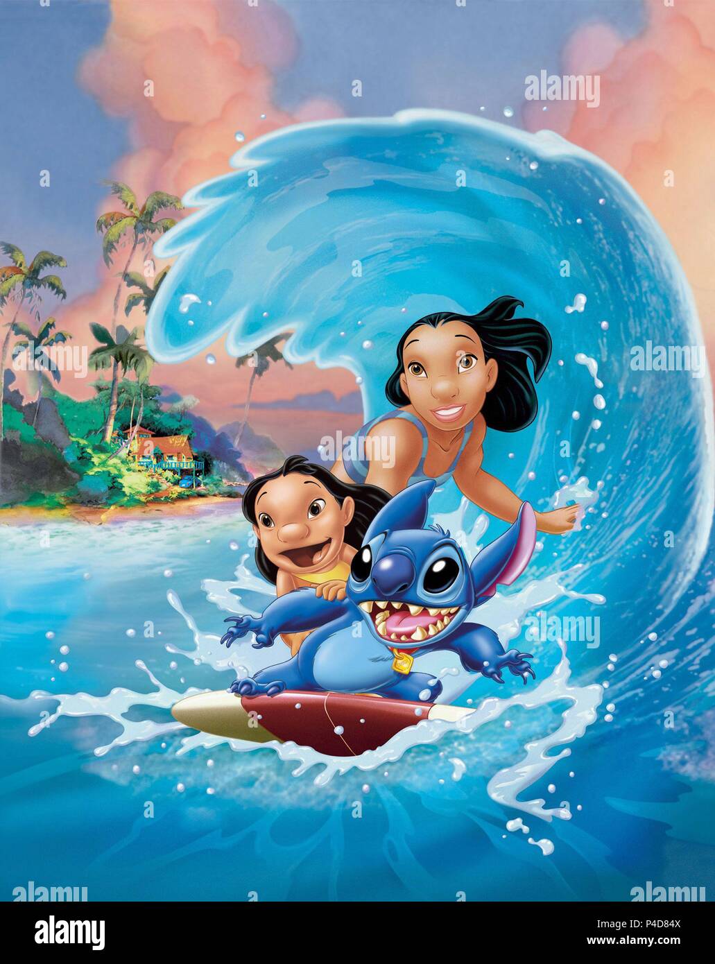 Titre original : Lilo & Stitch. Titre en anglais : Lilo & Stitch. Directeur de film : DEAN DEBLOIS, Chris Sanders. Année : 2002. Credit : WALT DISNEY PICTURES / Album Banque D'Images