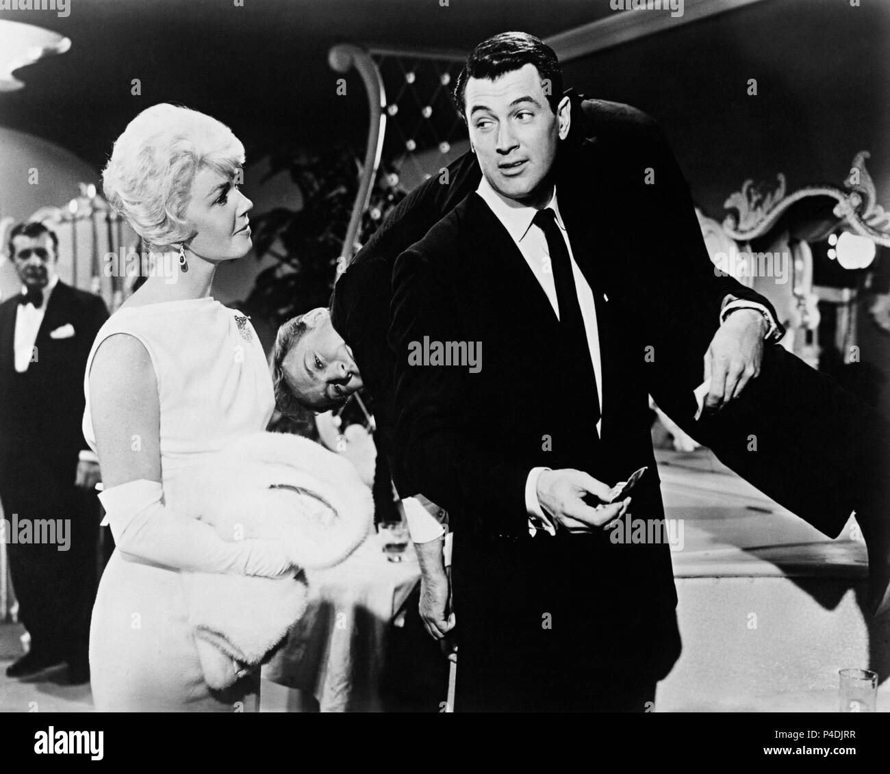 Titre original : PILLOW TALK. Titre en anglais : PILLOW TALK. Film Réalisateur : Michael Gordon. Année : 1959. Stars : ROCK HUDSON, Doris Day ; NICK ADAMS. Credit : UNIVERSAL PICTURES / Album Banque D'Images