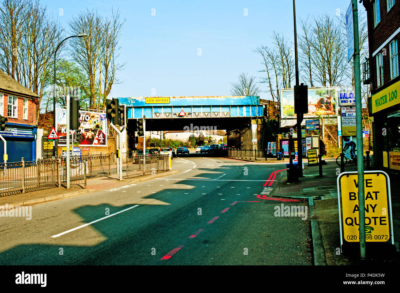 South Circular Road, Catford, London England Banque D'Images