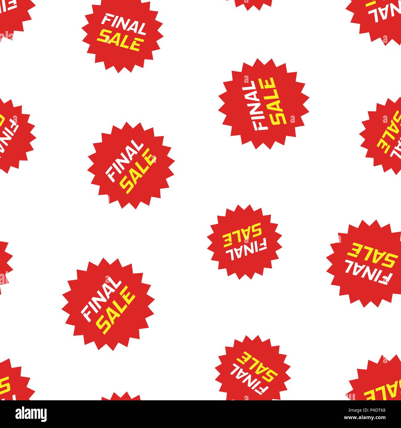 Autocollant d'escompte une icône. Concept d'illustration vectorielle. Promotion discount vente finale modèle symbole. Illustration de Vecteur