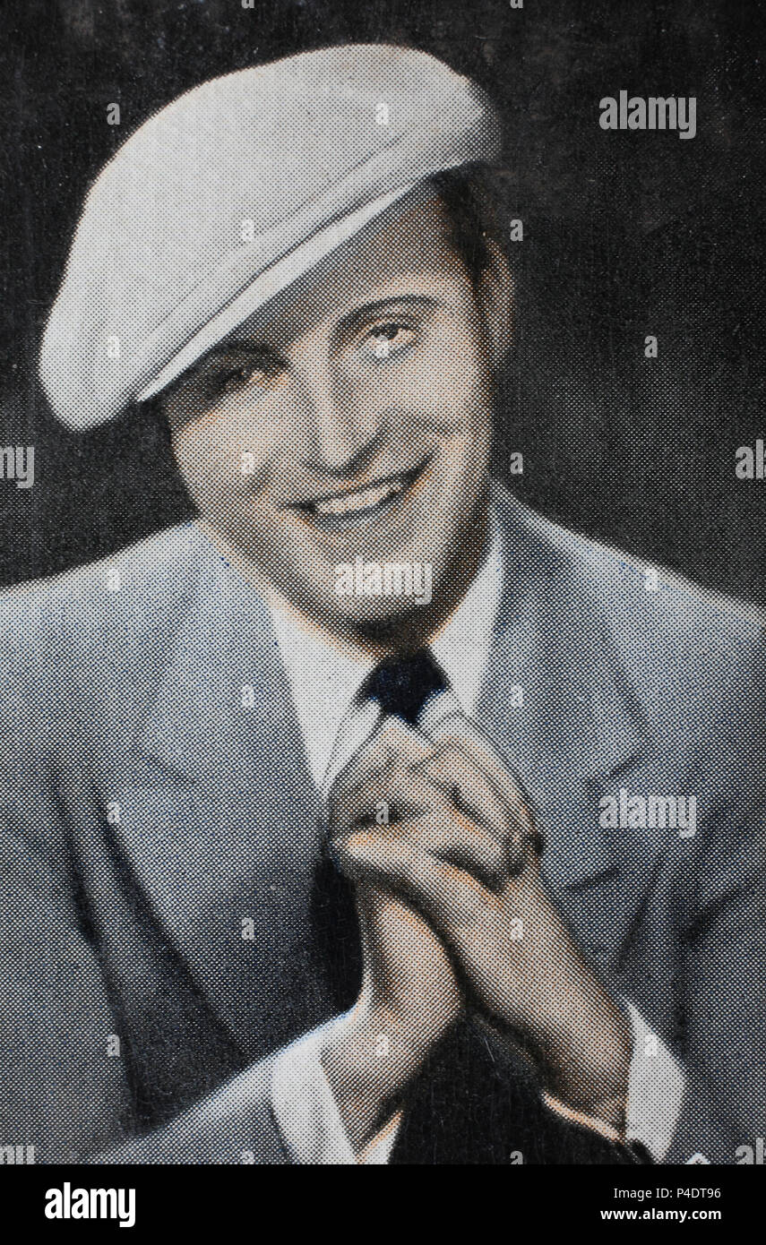 Willy Fritsch (27 janvier 1901- 13 juillet 1973) était un acteur de cinéma et de théâtre allemand, un homme populaire et acteur américain de l'époque du film muet, amélioration numérique reproduction d'une image historique Banque D'Images