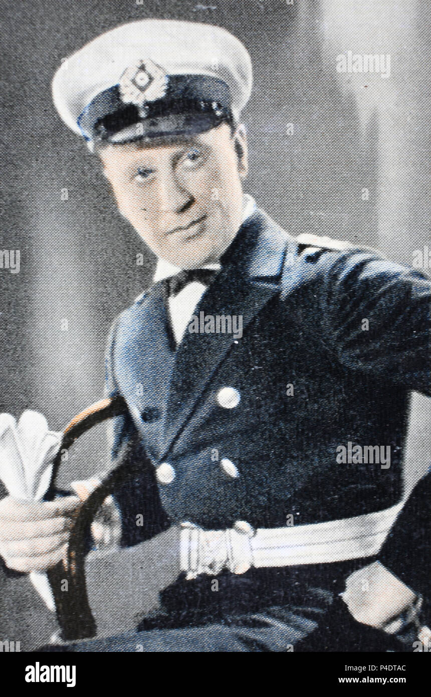 Karl Ludwig Diehl (14 août 1896- 8 mars 1958) était un acteur de cinéma allemand, l'amélioration numérique reproduction d'une image historique Banque D'Images