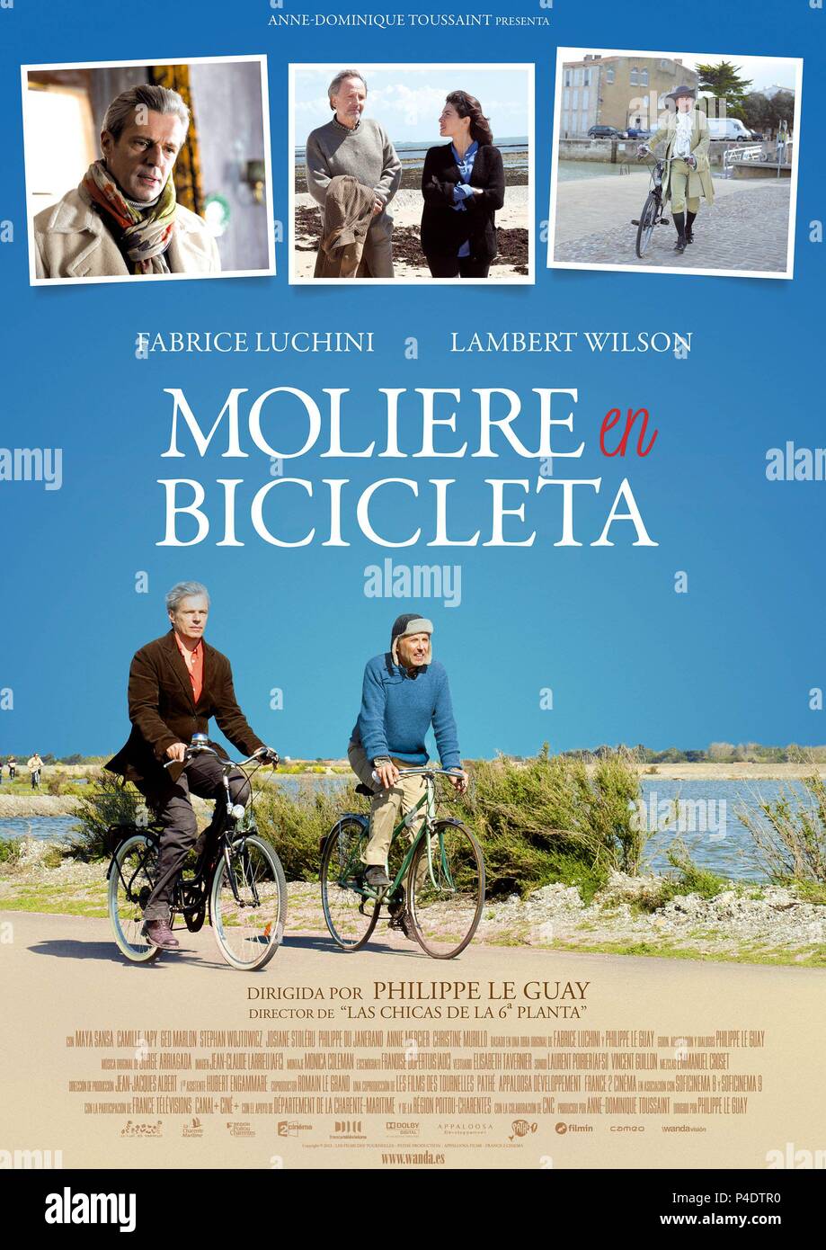 Titre original : ALCESTE UNE BICYCLETTE. Titre en anglais : Molière à  bicyclette. Film Réalisateur : Philippe Le Guay. Année : 2013. Crédit : LES  FILMS DE TOURNELLES/PATHE/APPALOOSA DEVELOPPEMENT / Album Photo Stock -  Alamy