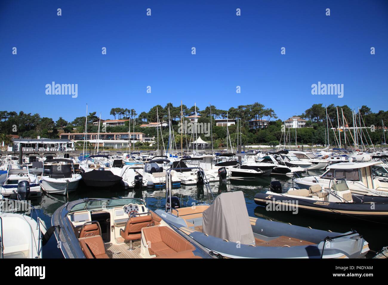 Le port de plaisance de La Vigne, le Cap Ferret, bassin d'Arcachon,  Aquitaine, France 2018 Photo Stock - Alamy