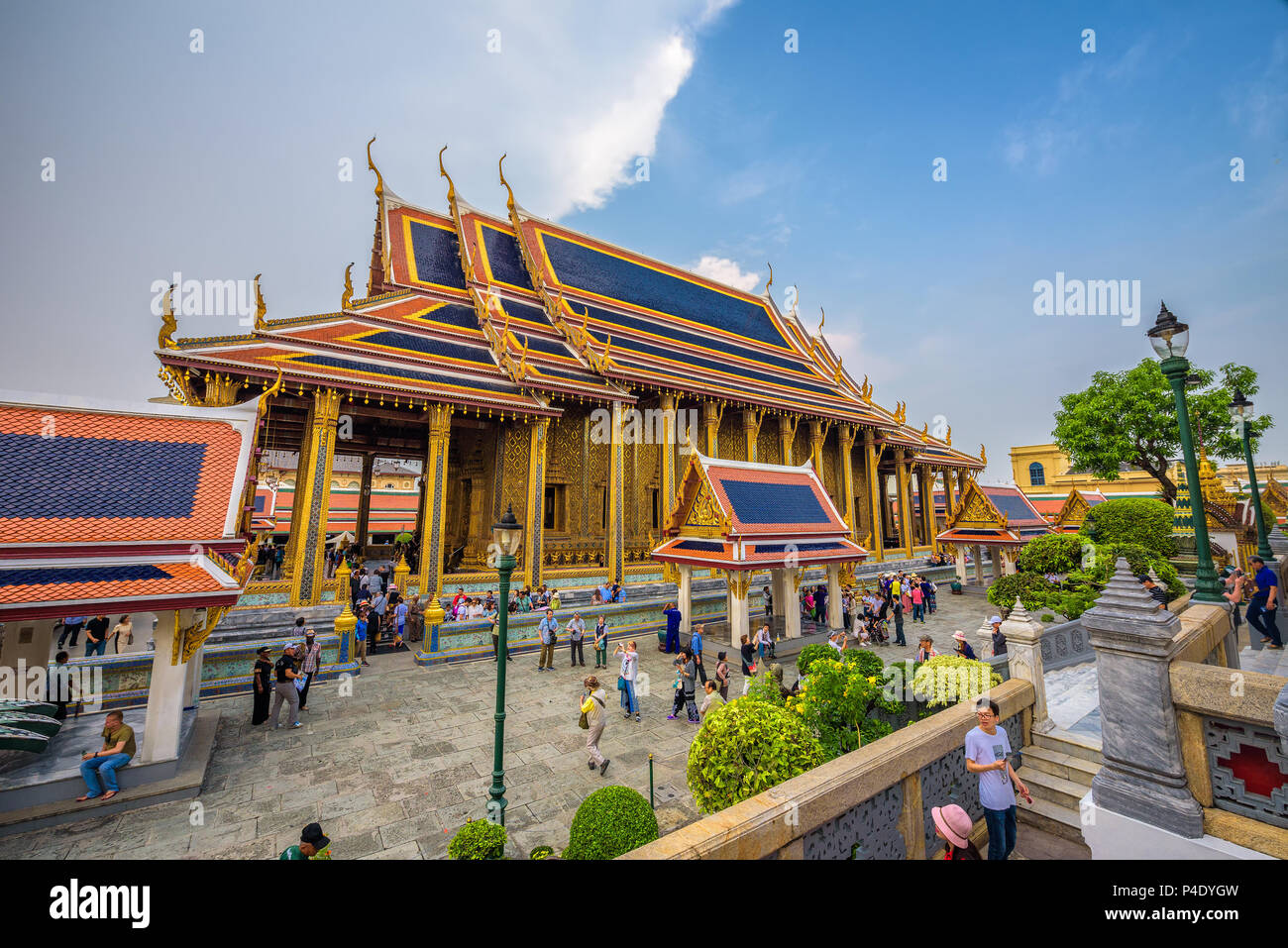 Grand palais à Bangkok, Thaïlande Banque D'Images