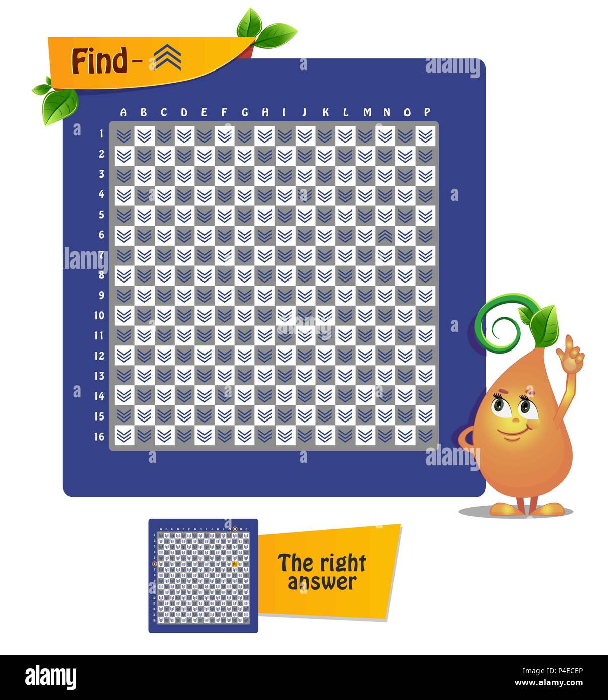 Jeu éducatif pour les enfants et les adultes. Compte de jeu, l'observation, l'IQ. Lignes trouver Illustration de Vecteur