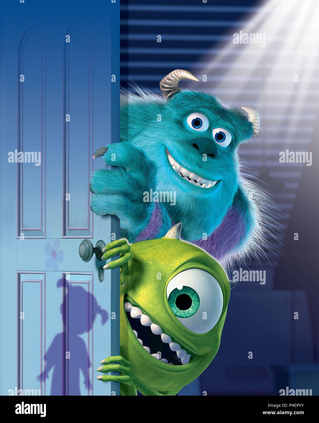 Titre original : Monsters, Inc.. Titre en anglais : Monsters, Inc.. Directeur de film : PETE DOCTER, David Silverman, Lee Unkrich. Année : 2001. Credit : WALT DISNEY PICTURES / Album Banque D'Images