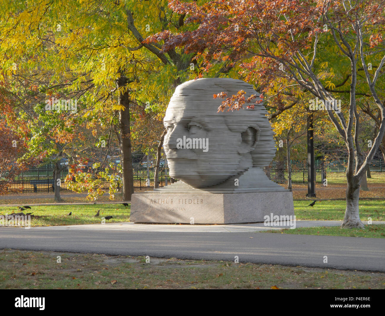 Buste d'Arthur Fiedler Banque D'Images